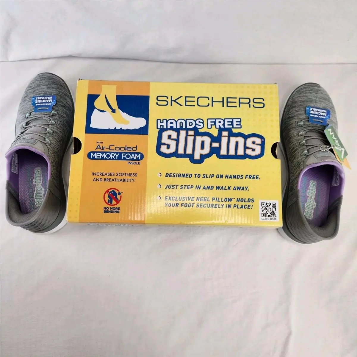 Skechers shoes - Skechers Summits Dazzling Haze Slip-Ins - Gray (UPC: 196642463744) 6