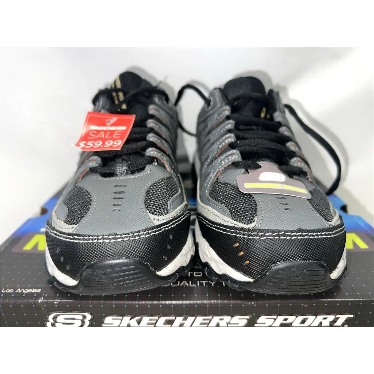 Skechers shoes - Skechers Afterburn M. Fit - Afterburn Fit - Charcoal/Gray (UPC: 0887047918969) 1