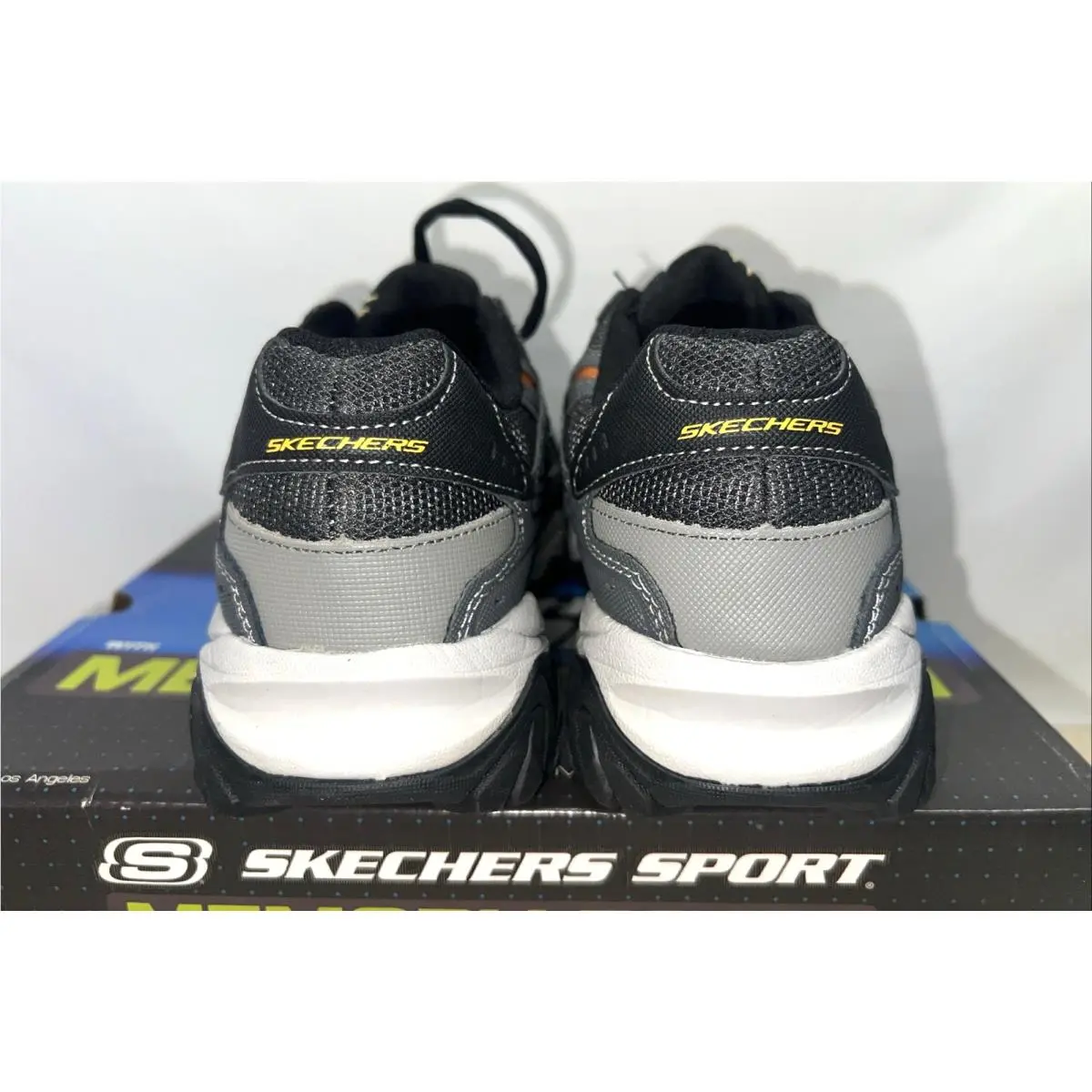 Skechers shoes - Skechers Afterburn M. Fit - Afterburn Fit - Charcoal/Gray (UPC: 0887047918969) 3