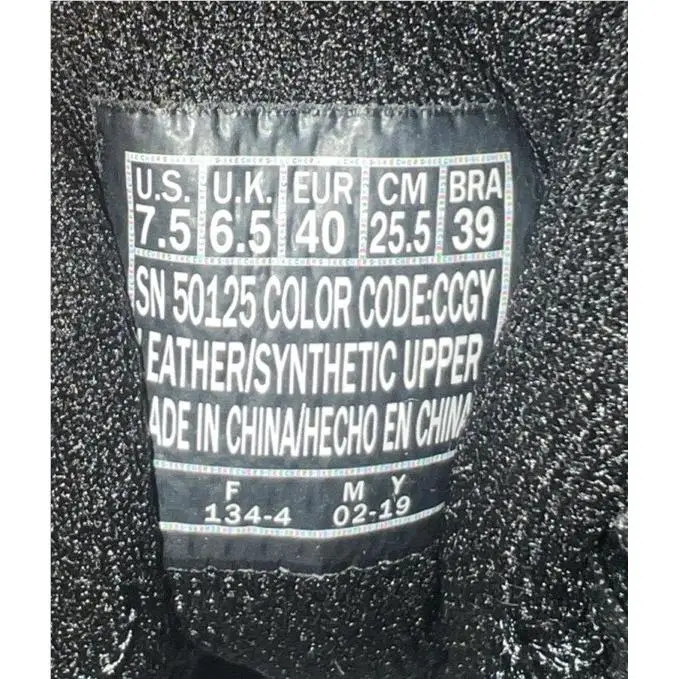 Skechers shoes - Skechers Afterburn M. Fit - Afterburn Fit - Charcoal/Gray (UPC: 0887047918969) 4