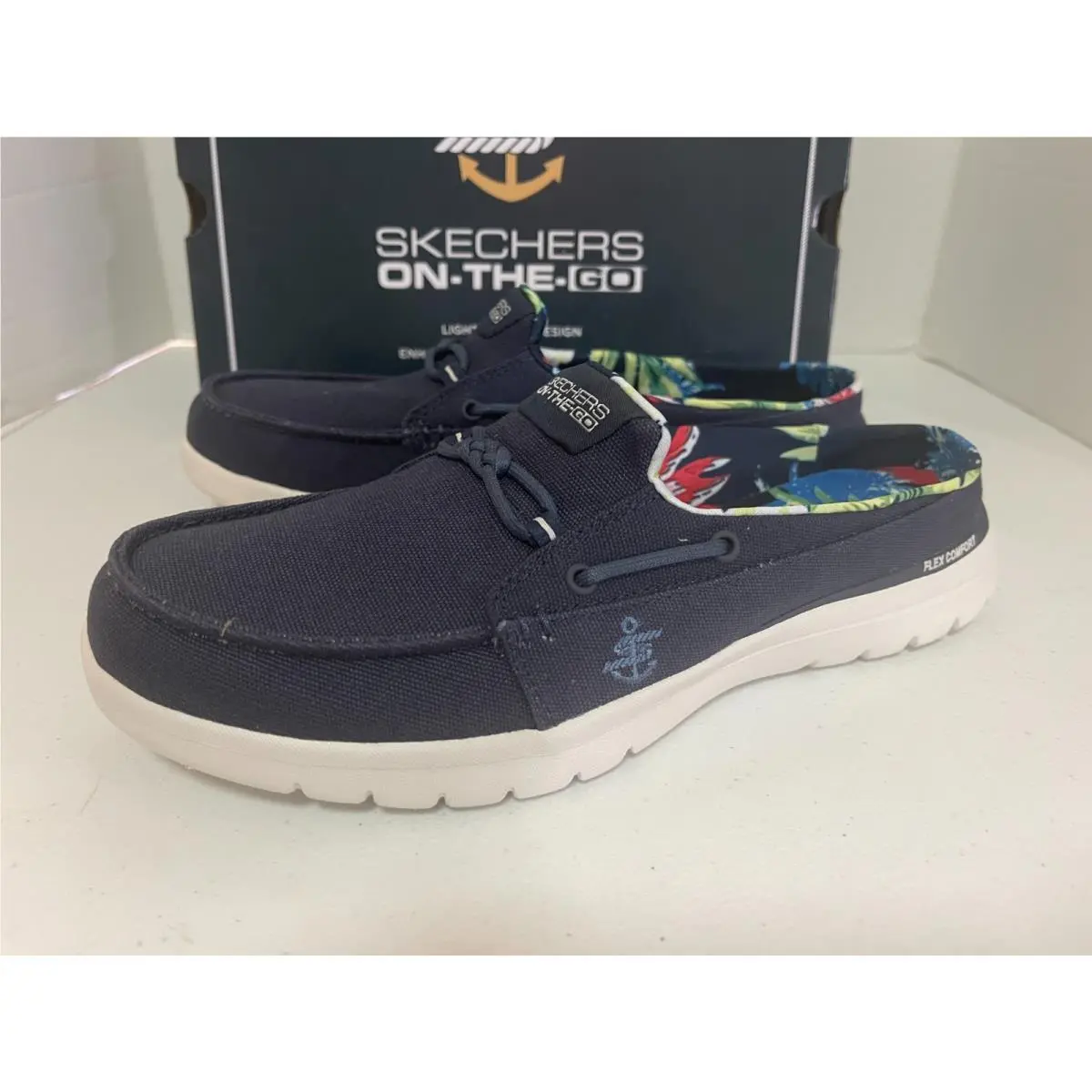 Skechers shoes - Skechers On-The-Go Flex-Saltwater - Blue (UPC: 195204372531) 0