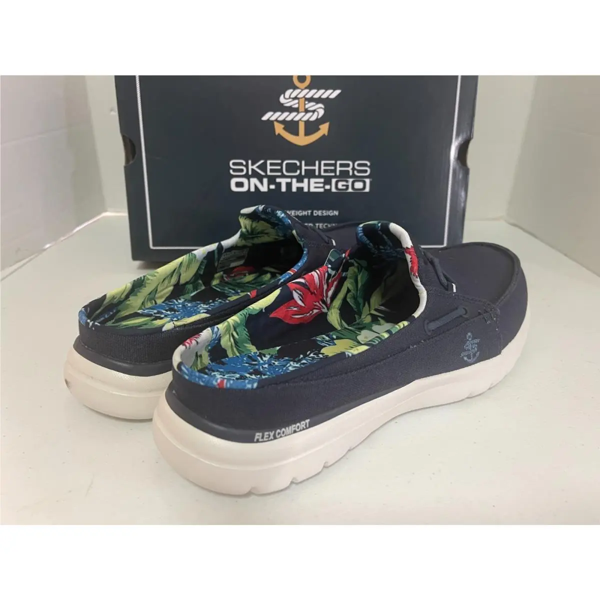 Skechers shoes - Skechers On-The-Go Flex-Saltwater - Blue (UPC: 195204372531) 1