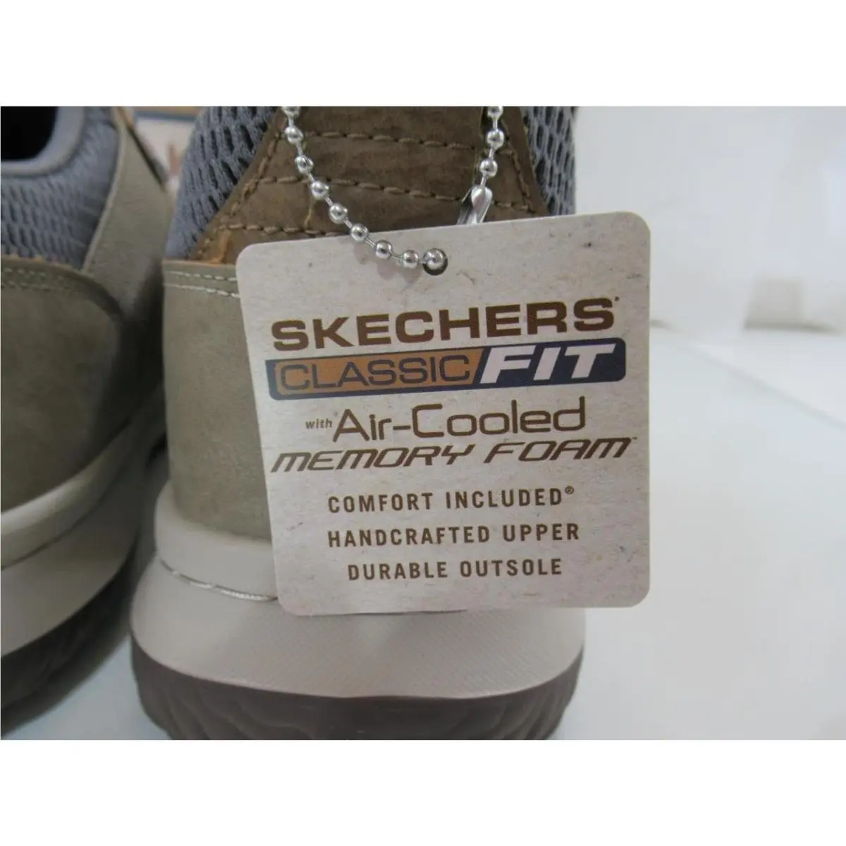 Skechers shoes - Skechers Classic Fit Delson Camben - 65474 TPE - Beige, Manufacturer: Taupe (UPC: 0191665193609) 4