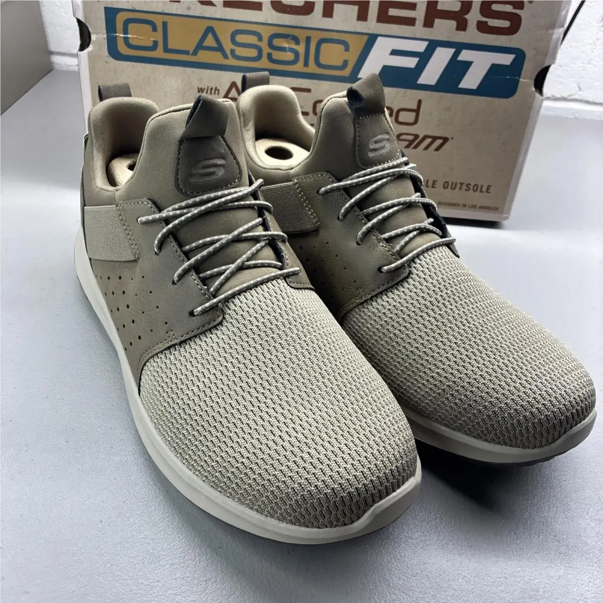 Skechers shoes - Skechers Classic Fit Delson Camben - 65474 TPE - Beige, Manufacturer: Taupe (UPC: 0191665193609) 1