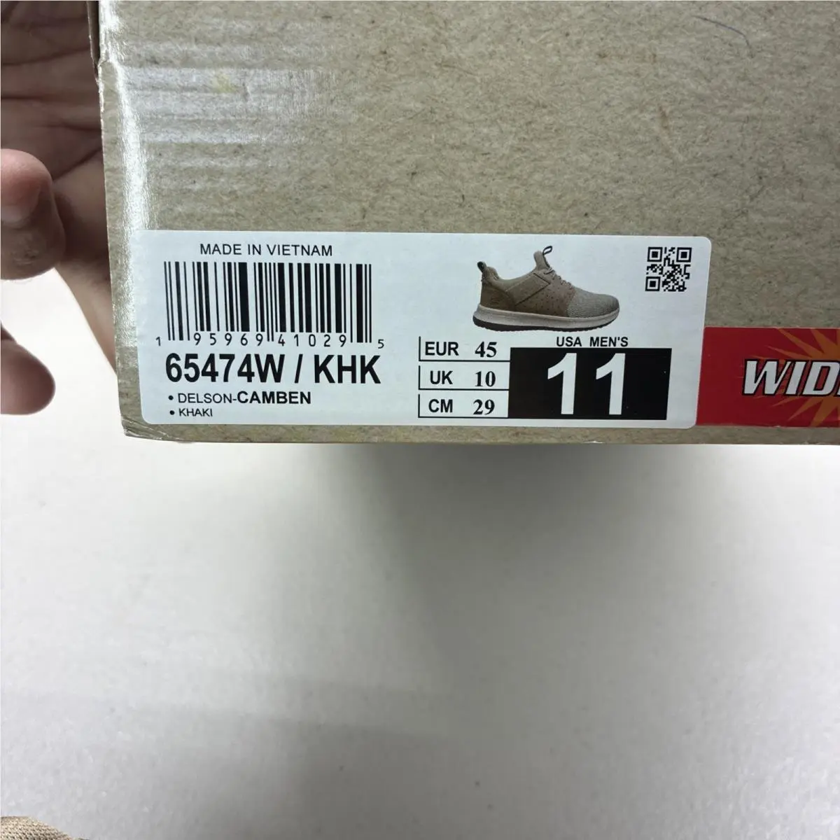 Skechers shoes - Skechers Classic Fit Delson Camben - 65474 TPE - Beige, Manufacturer: Taupe (UPC: 0191665193609) 6