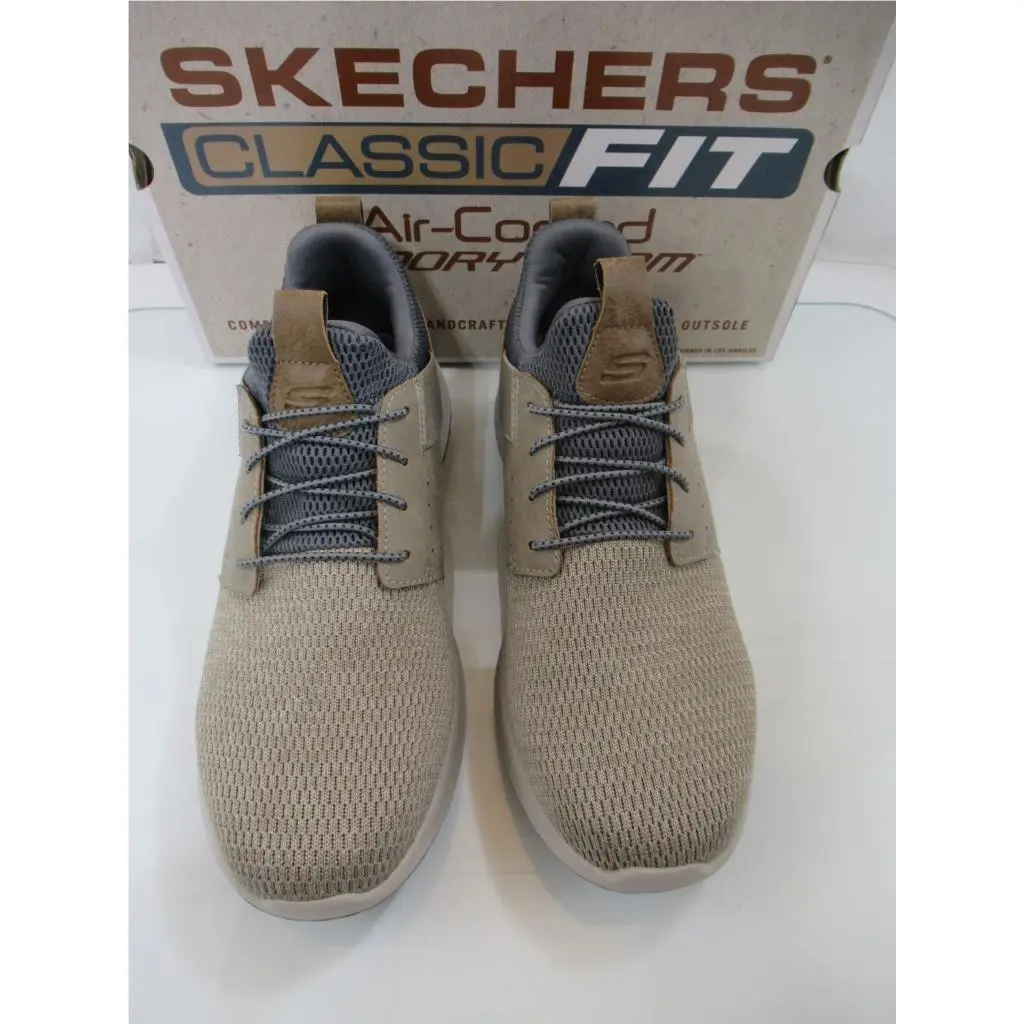 Skechers shoes - Skechers Classic Fit Delson Camben - 65474 TPE - Beige, Manufacturer: Taupe (UPC: 0191665193609) 2