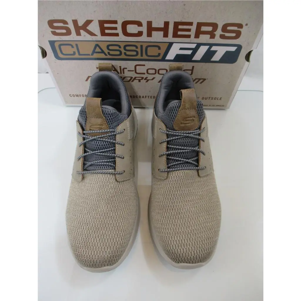 Skechers shoes - Skechers Classic Fit Delson Camben - 65474 TPE - Beige, Manufacturer: Taupe (UPC: 0191665193609) 3