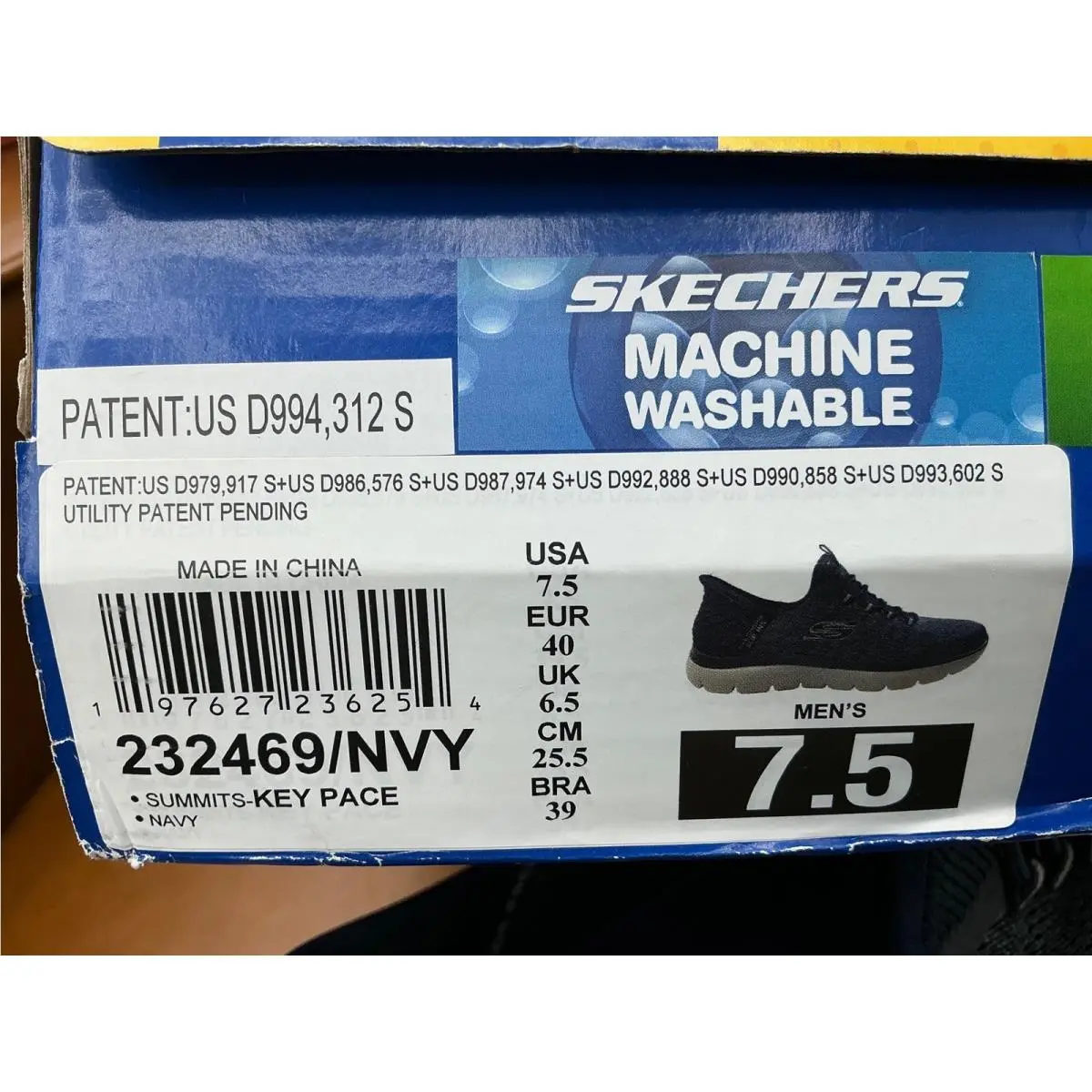 Skechers shoes - Summits Key Pace - Summits Key Pace - Blue 8