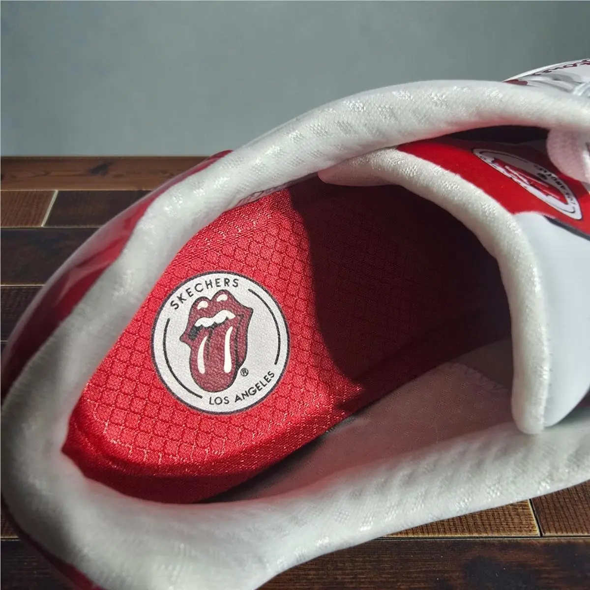 Skechers shoes - UNO X THE ROLLING STONES - 177965-WBK - White Black (UPC: 197627619224) 9