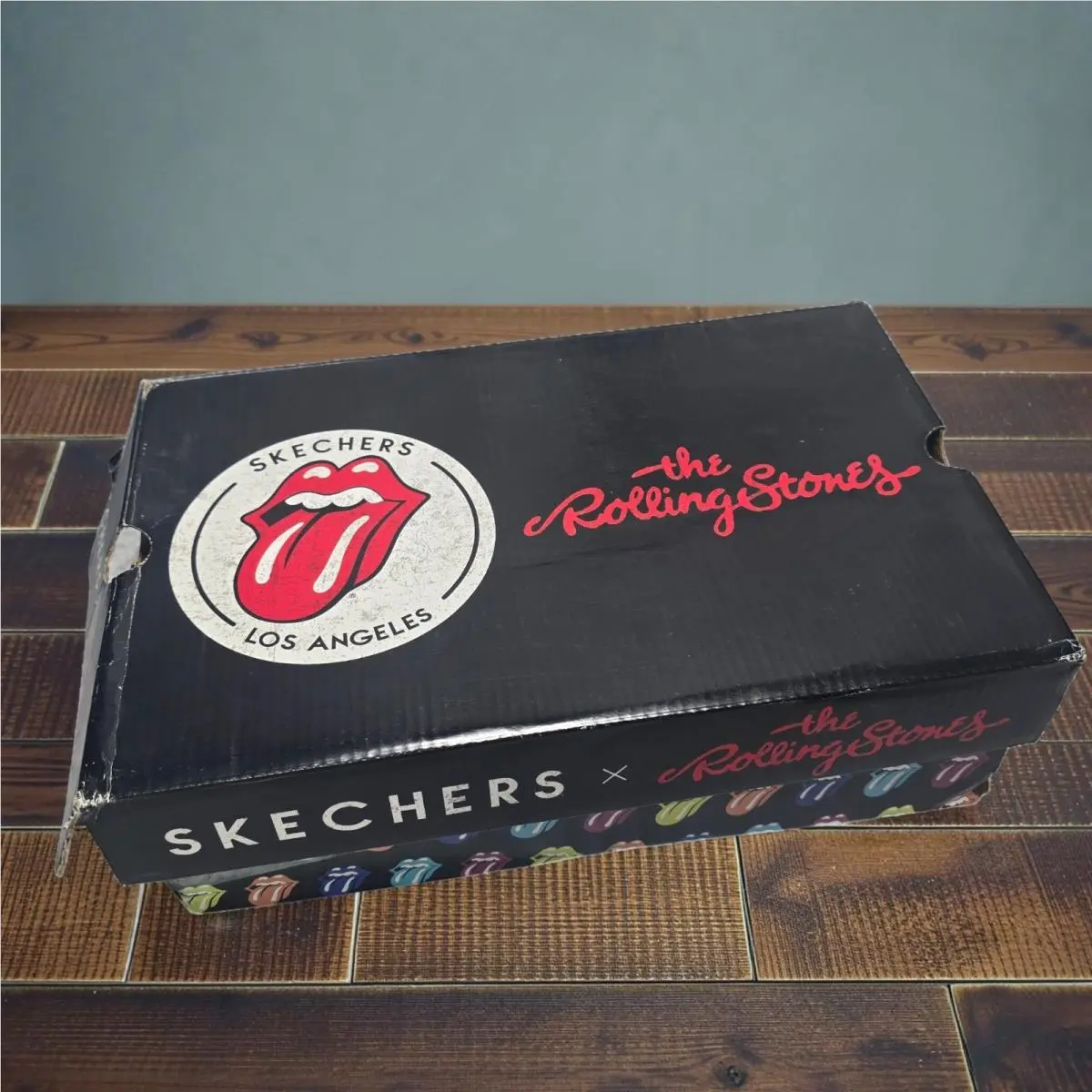 Skechers shoes - UNO X THE ROLLING STONES - 177965-WBK - White Black (UPC: 197627619224) 11