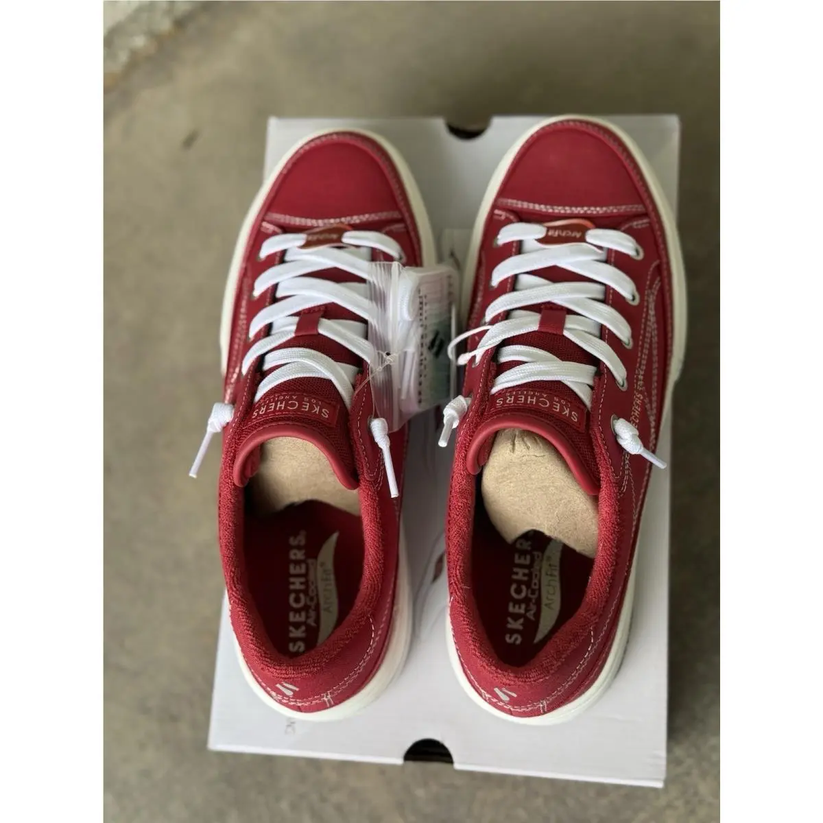 Skechers shoes - Skechers Arch Fit Arcata - Arch Fit Arcata - Red 1