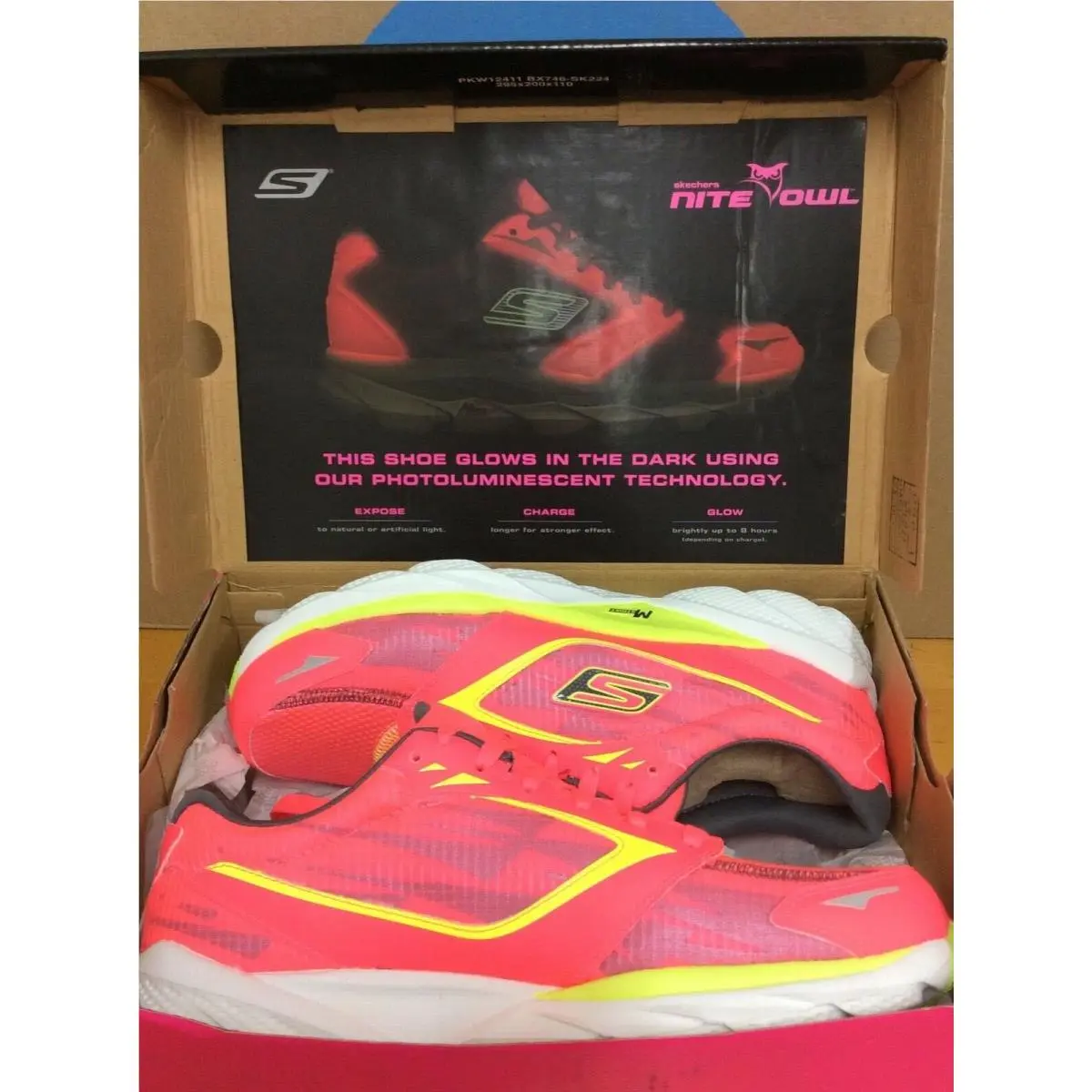 Skechers shoes - SKECHERS Go Run Ride 3 NITE OWL - 13883 HPLM - Hot Pink Lime 9