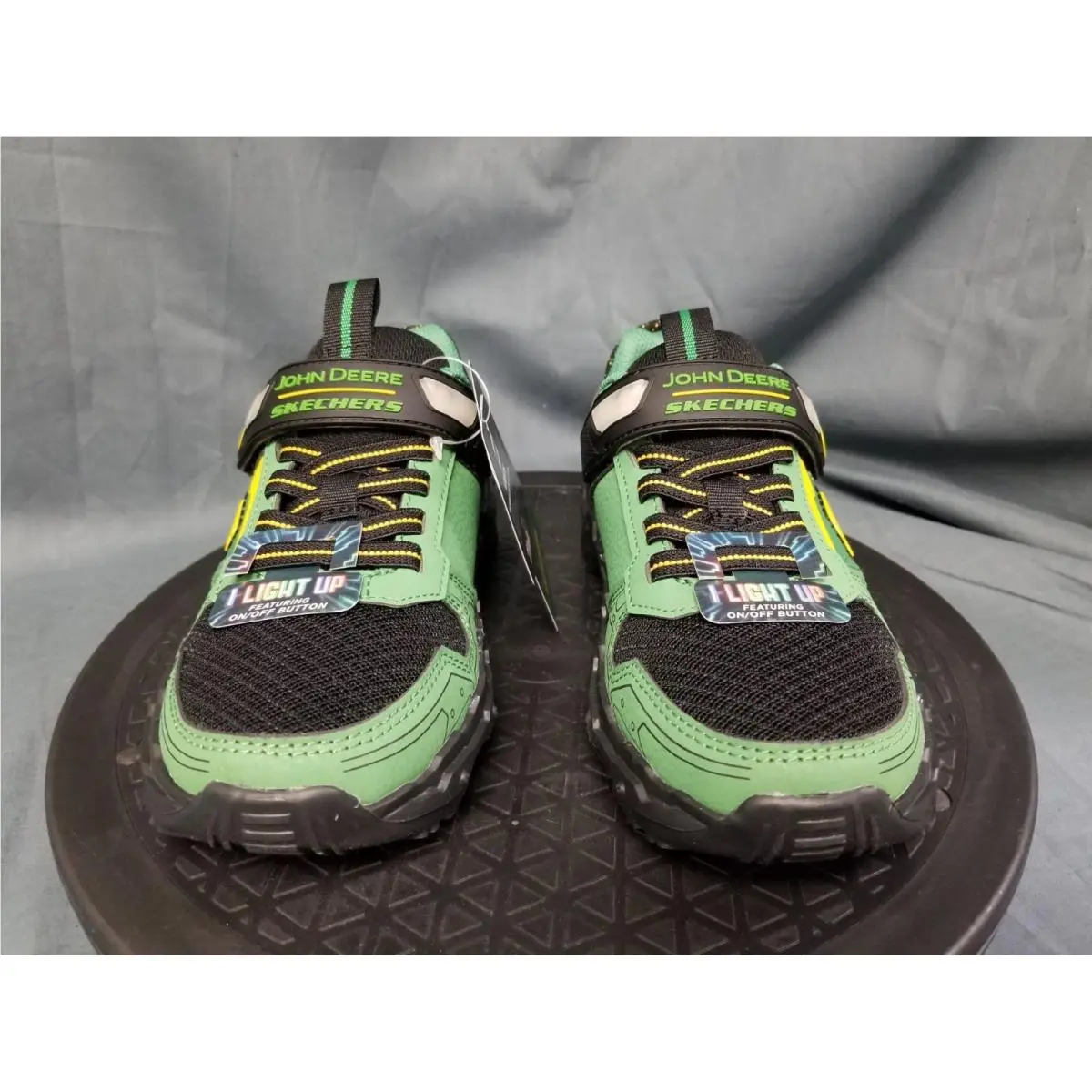 Skechers shoes - Skechers John Deere Mega Flex Lite - 407097L/GRBK - Green/Yellow (UPC: 199252479518) 1