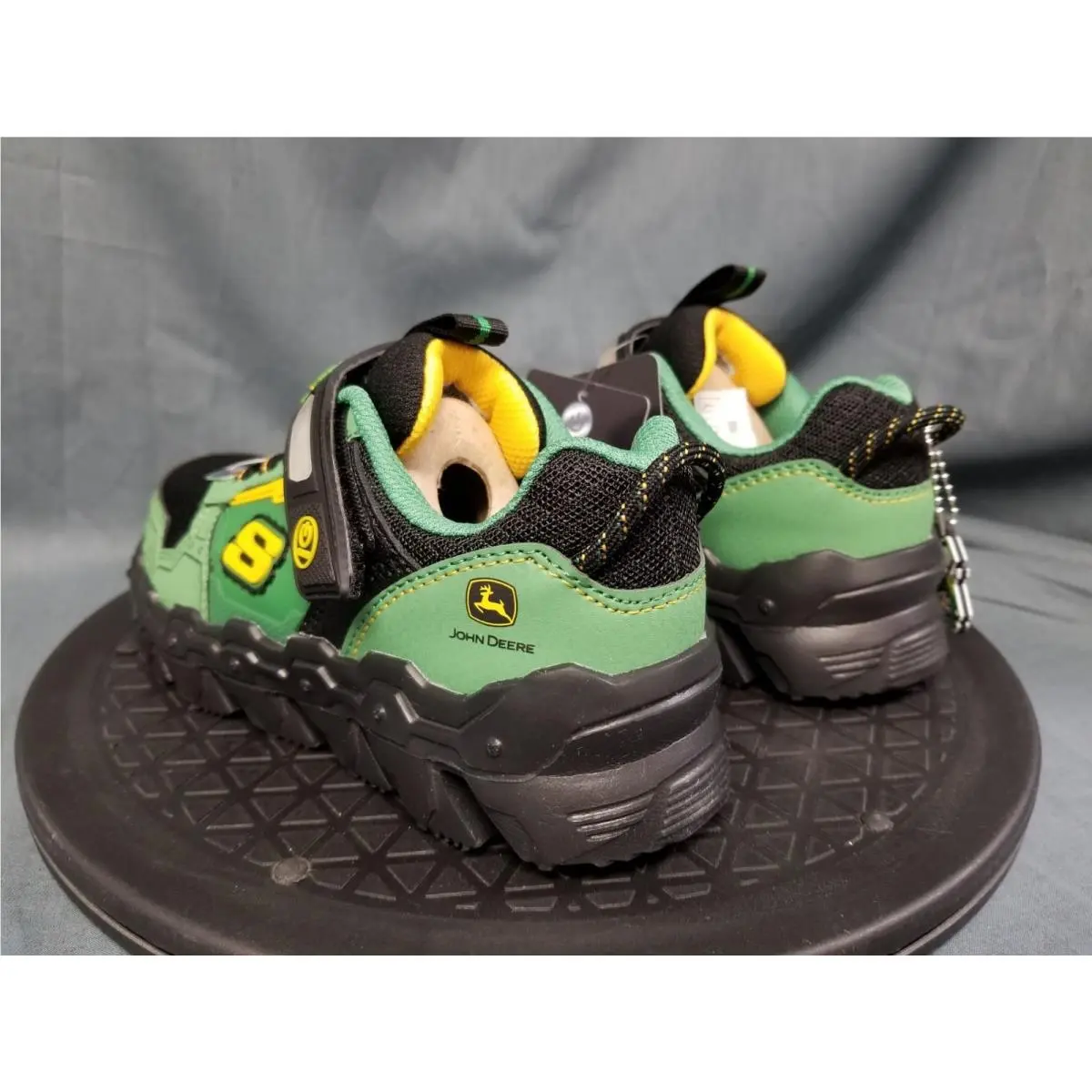 Skechers shoes - Skechers John Deere Mega Flex Lite - 407097L/GRBK - Green/Yellow (UPC: 199252479518) 4