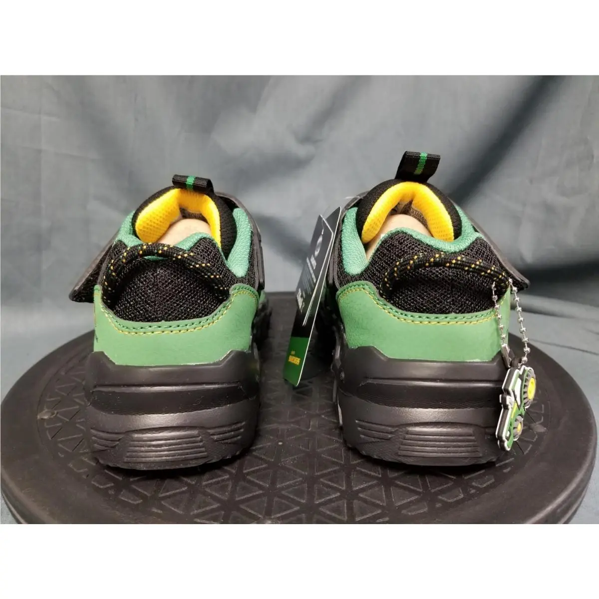 Skechers shoes - Skechers John Deere Mega Flex Lite - 407097L/GRBK - Green/Yellow (UPC: 199252479518) 5