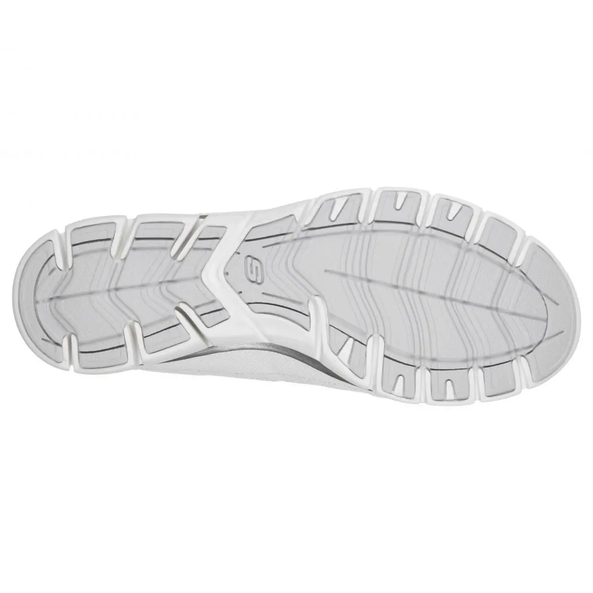 Skechers shoes - WHITE/SILVER (UPC: 192283840968) 4