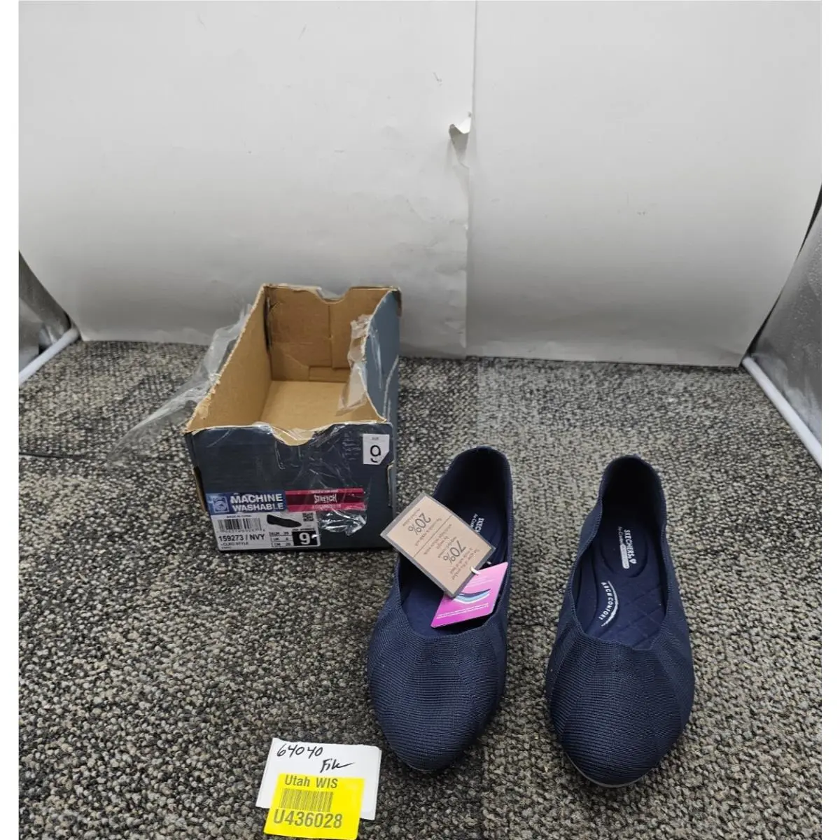 Skechers shoes - 159273-NVY - 159273-NVY - Navy (UPC: 198376690878) 5