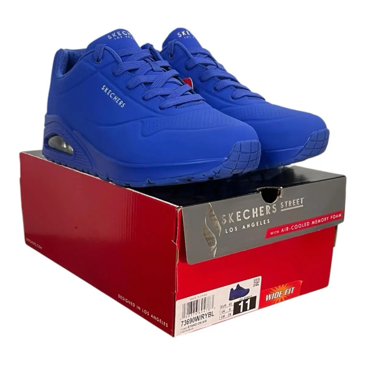 Skechers shoes - Skechers Street UNO Stand On Air - Blue 0