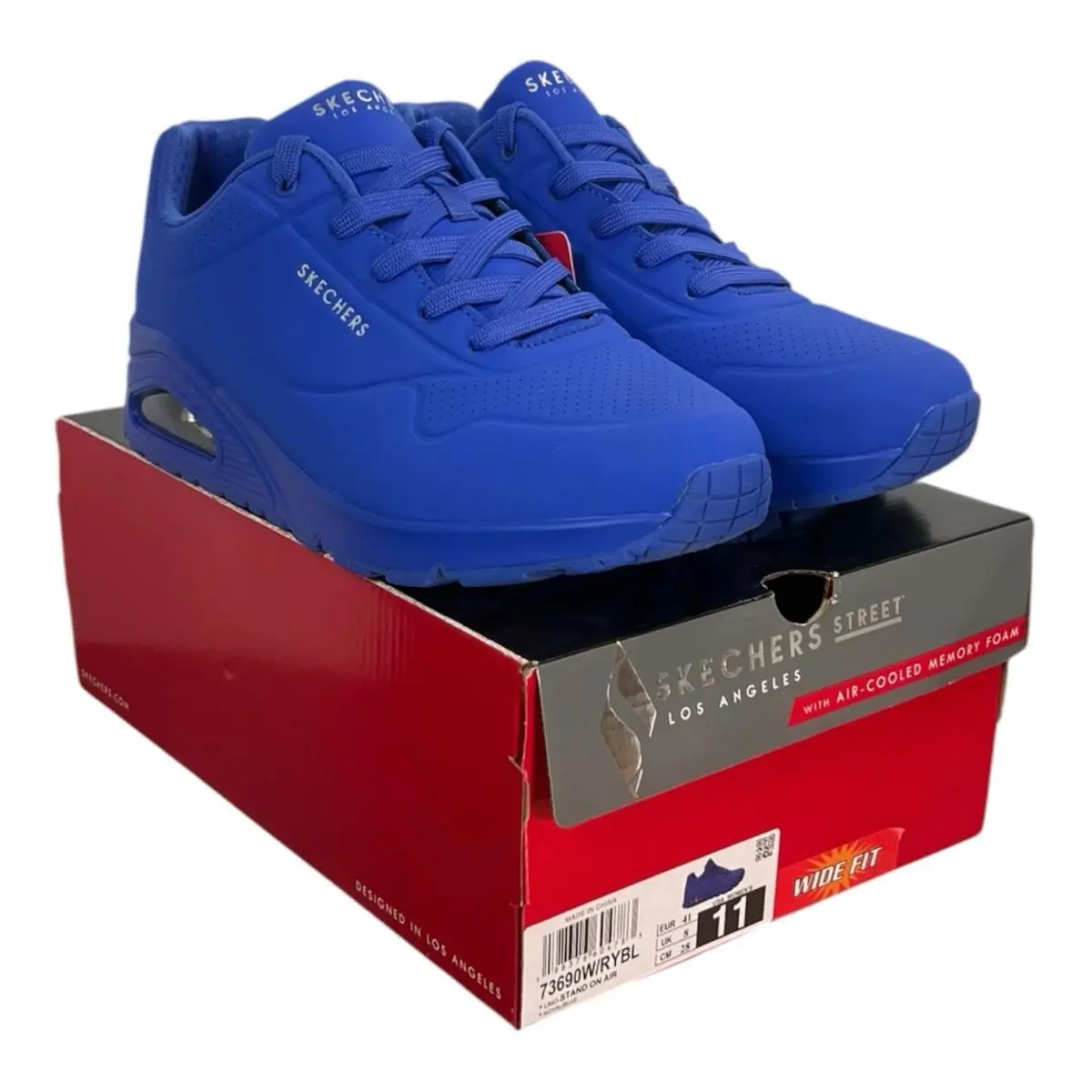 Skechers shoes - Skechers Street UNO Stand On Air - Blue 20
