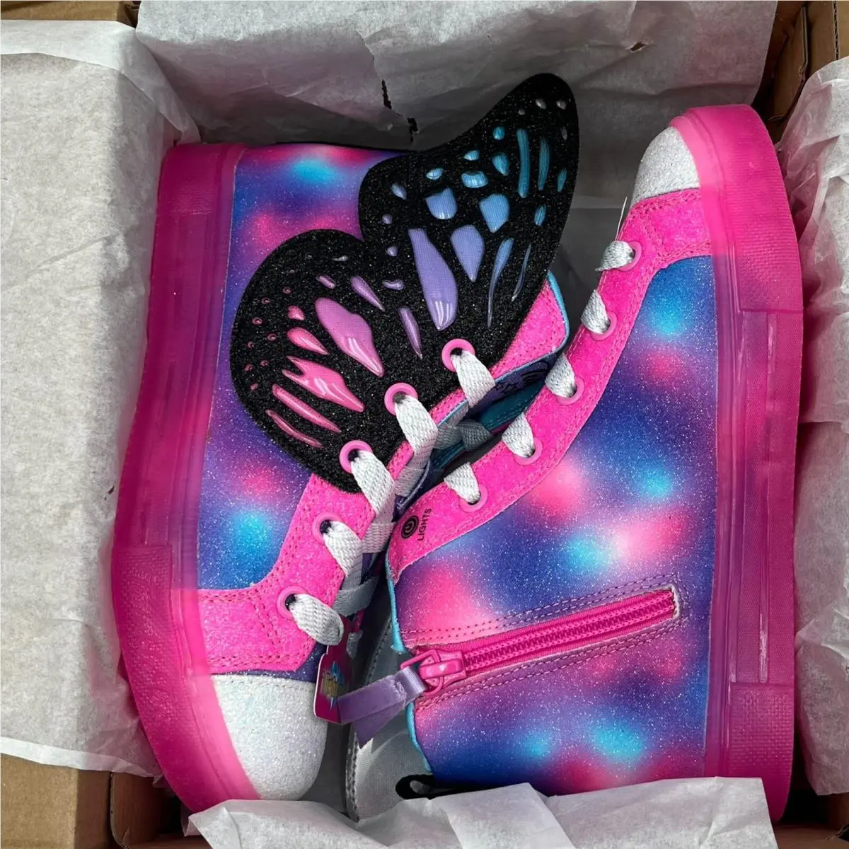 Skechers shoes - Twinkle Sparks Ice-Flutter - Twinkle Sparks - Pink (UPC: 197976827509) 5