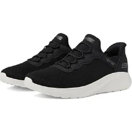 Skechers Hands Free Slip-ins Bobs Squad Chaos-daily Inspiration Black Women 7.5M