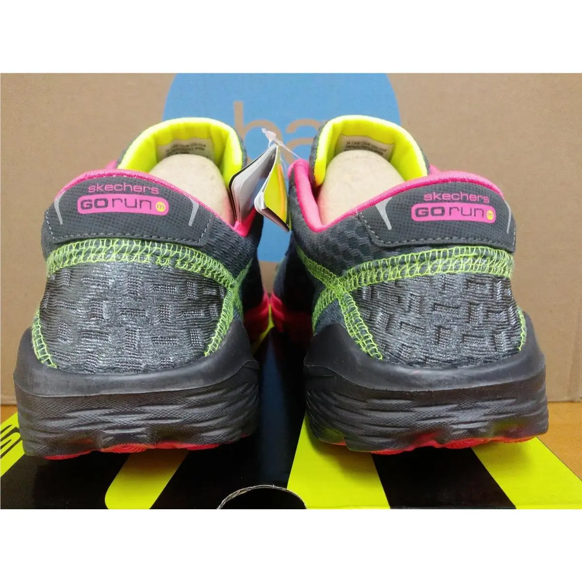 Skechers shoes - Go Run 2 Supreme - Run Supreme - 13600 CCHP - Charcoal Hot Pink 3