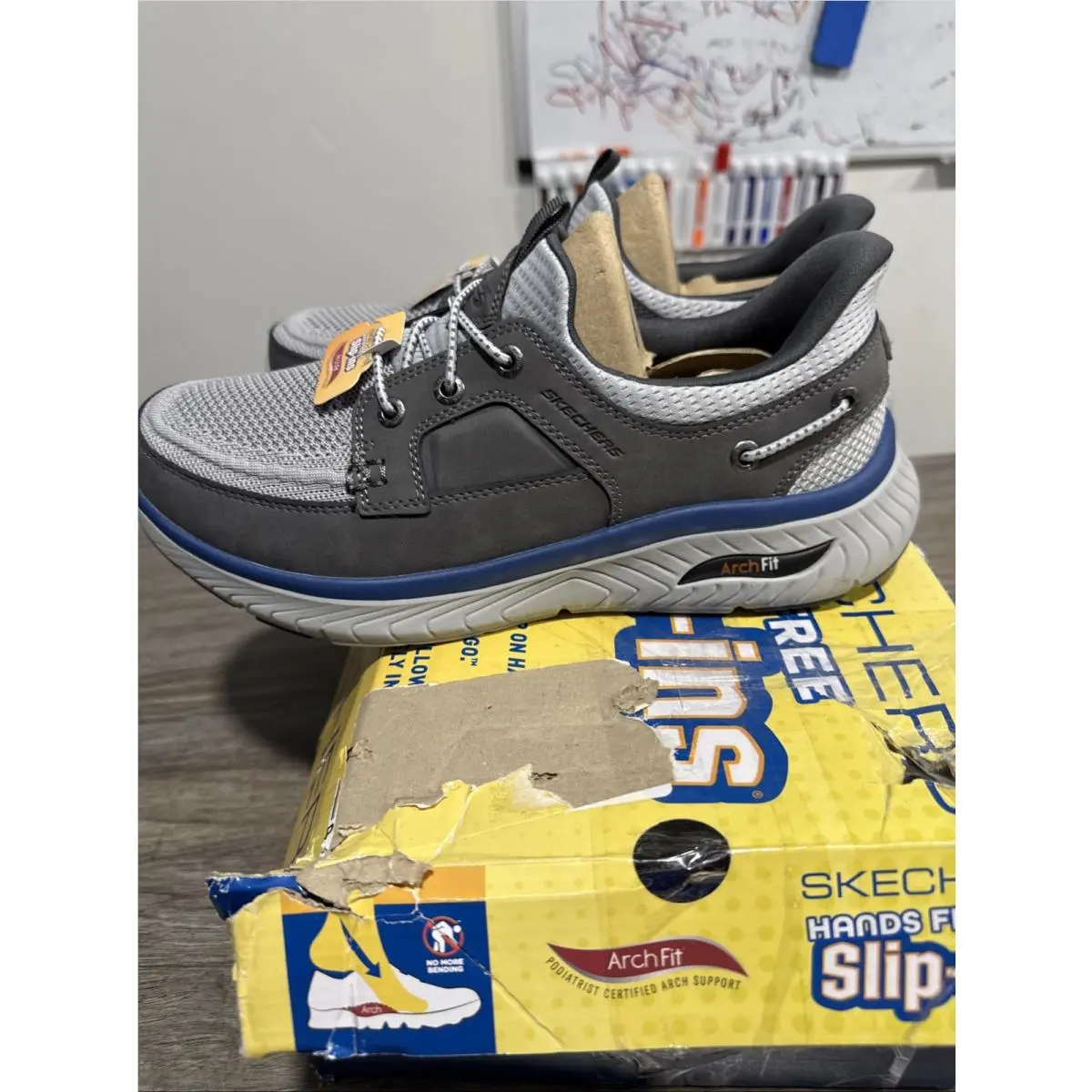Skechers shoes - Relaxed Fit Arch - Relaxed Fit Arch - Gray 5