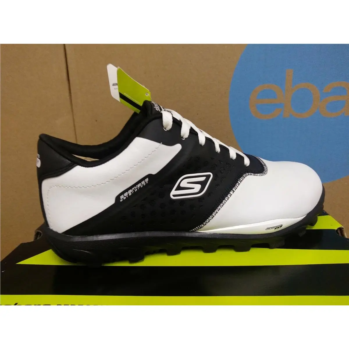 Skechers shoes - Go Golf - Golf - 53520 WBK - White Black (UPC: 887047137377) 1