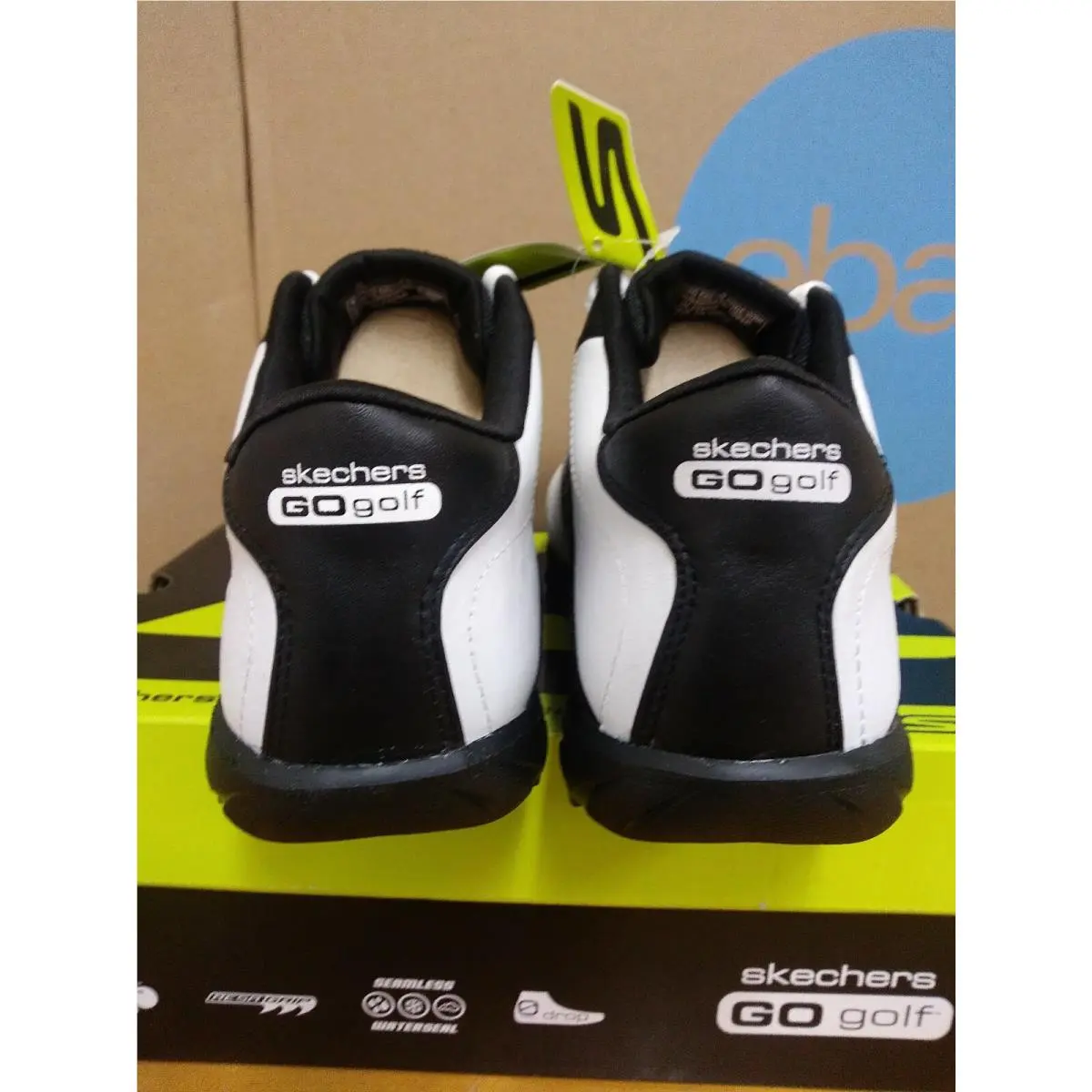 Skechers shoes - Go Golf - Golf - 53520 WBK - White Black (UPC: 887047137377) 5