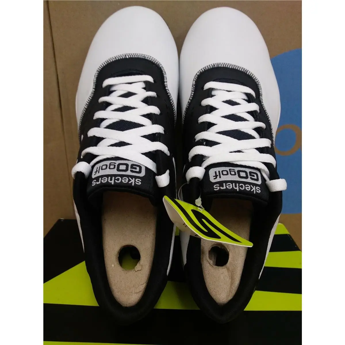 Skechers shoes - Go Golf - Golf - 53520 WBK - White Black (UPC: 887047137377) 6