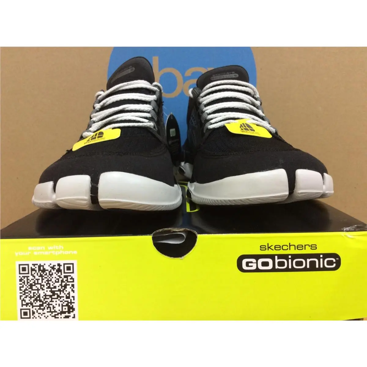 Skechers shoes - GO Bionic - Bionic - 53515 BKSL - Black Silver 0