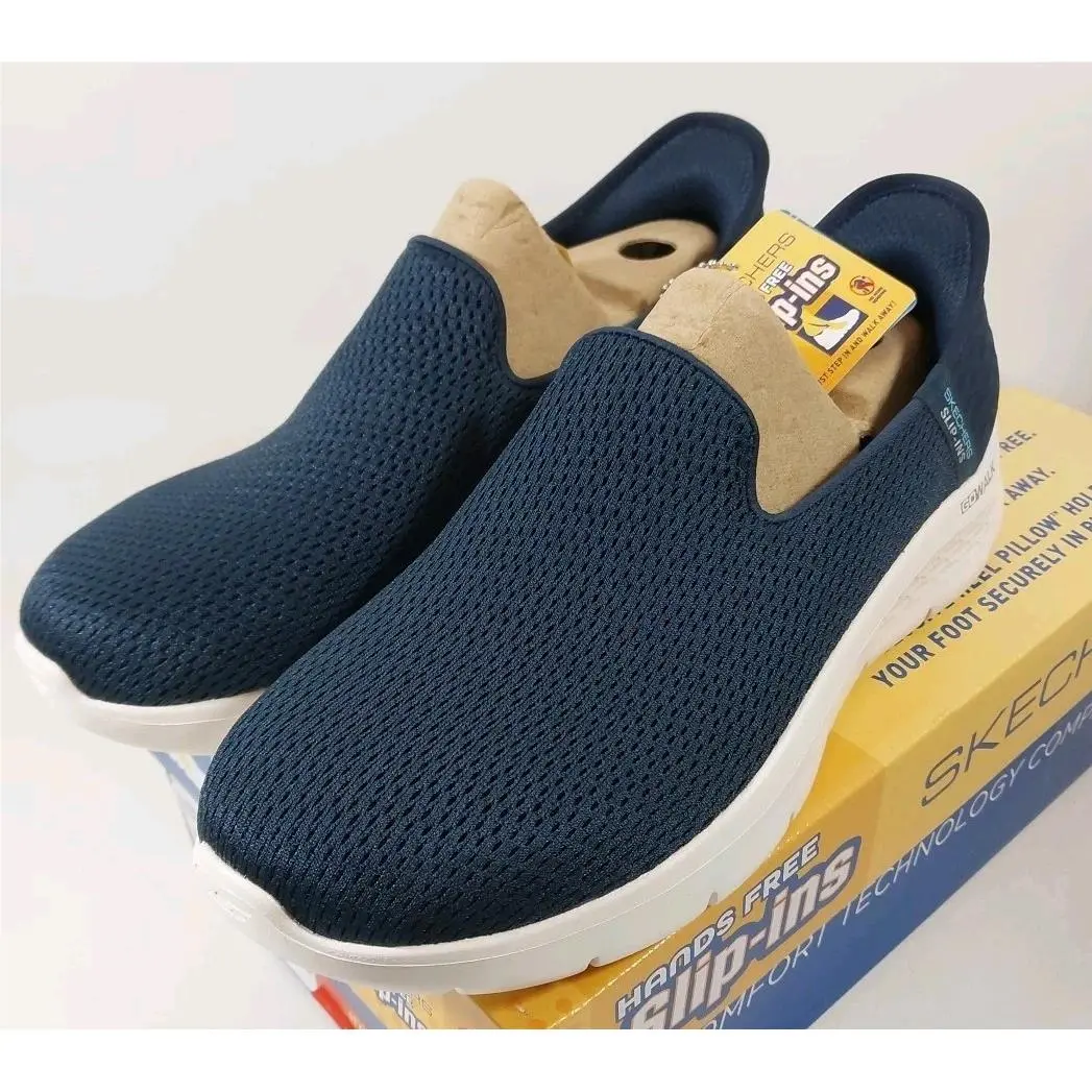 Size 9 Wide - Skechers Go Walk Flex Relish Shoes Slip-ins Sneaker 124963W