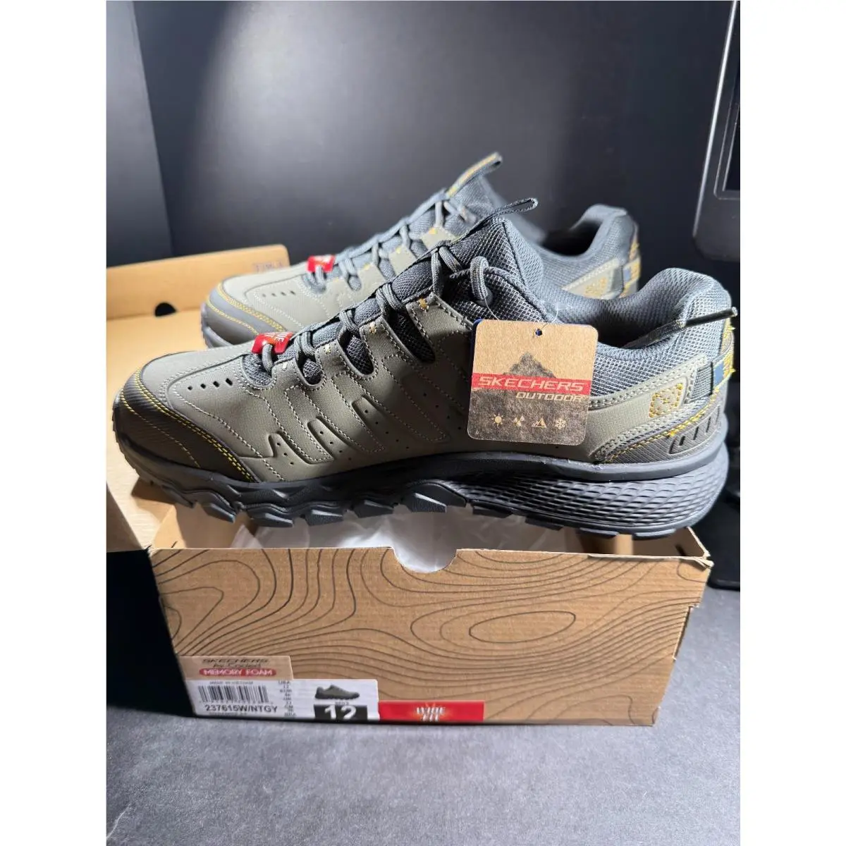 Skechers shoes - Skechers Dynamite AT Wide - Dynamite Wide - Gray (UPC: 197627792880) 0