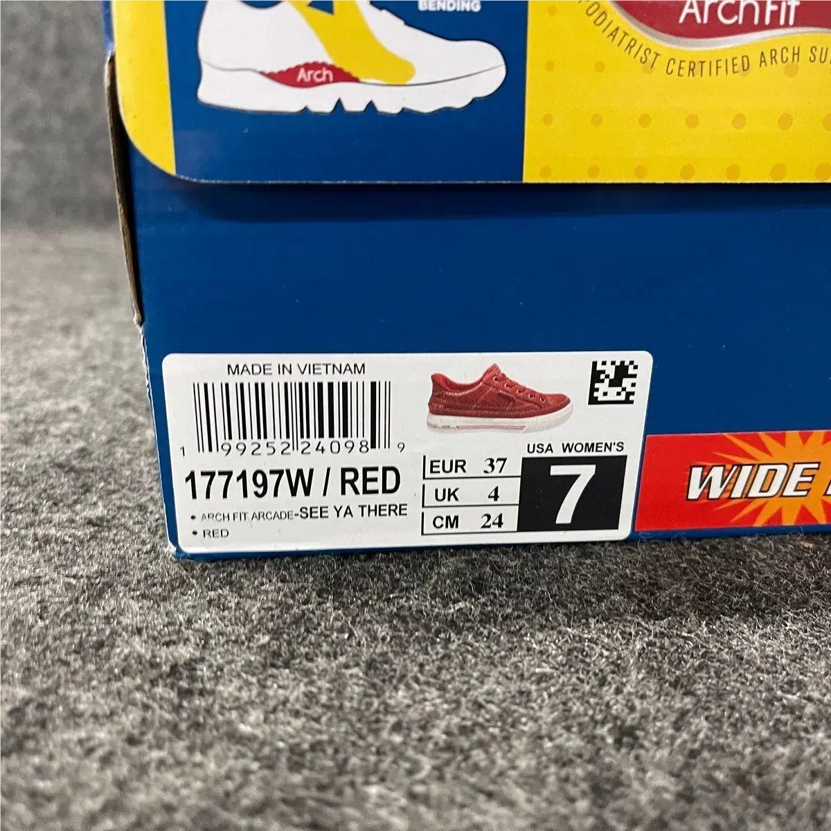Skechers shoes - vs-193750 - vs-193750 - Red (UPC: 199252240989) 2