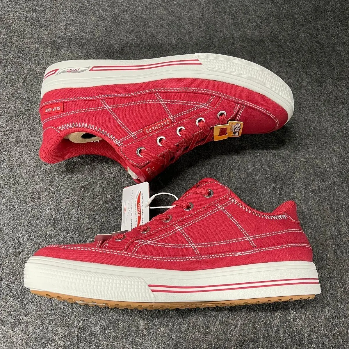 Skechers shoes - vs-193750 - vs-193750 - Red (UPC: 199252240989) 5