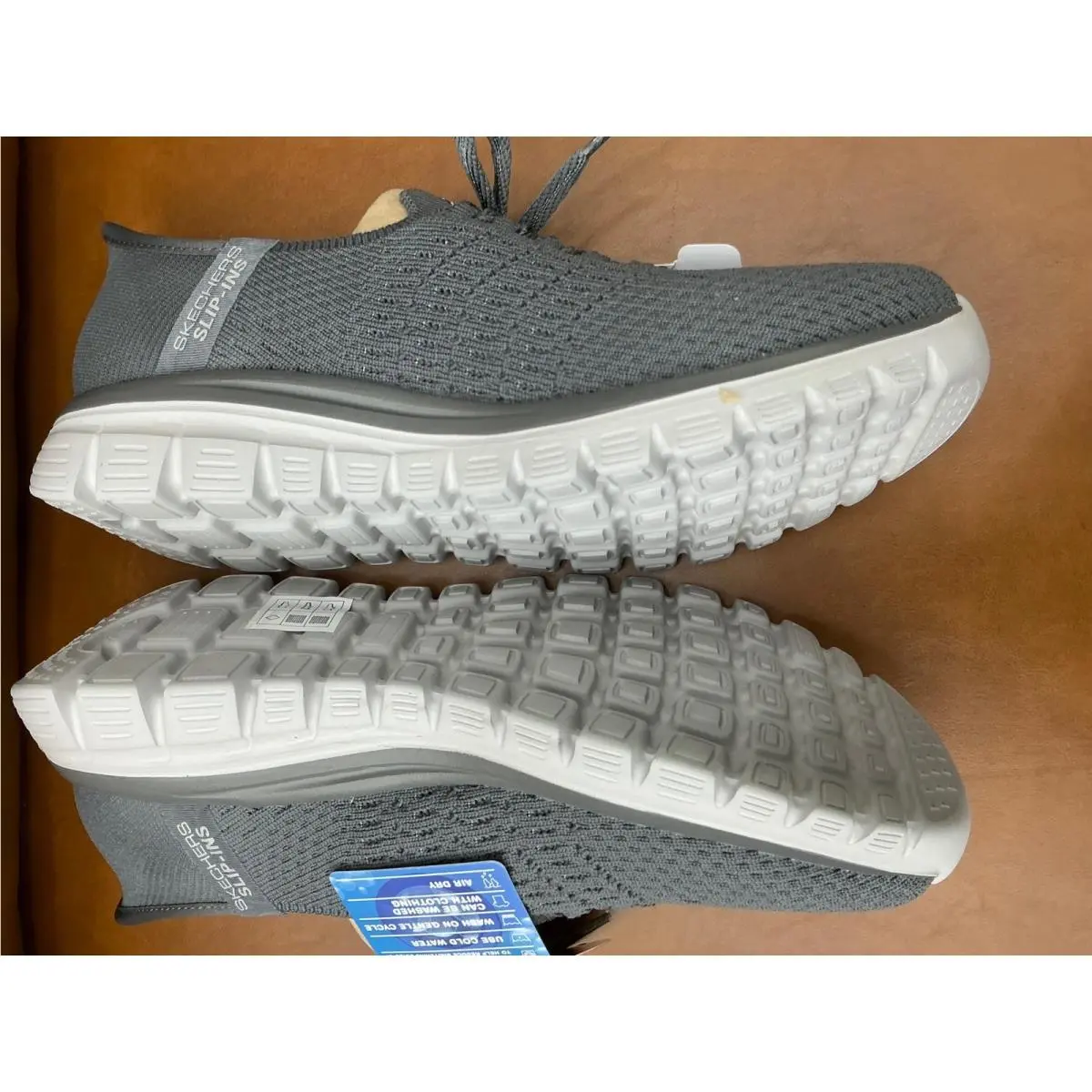 Skechers shoes - Skechers Hands Free Slip-ins Graceful First Blush - Gray 0