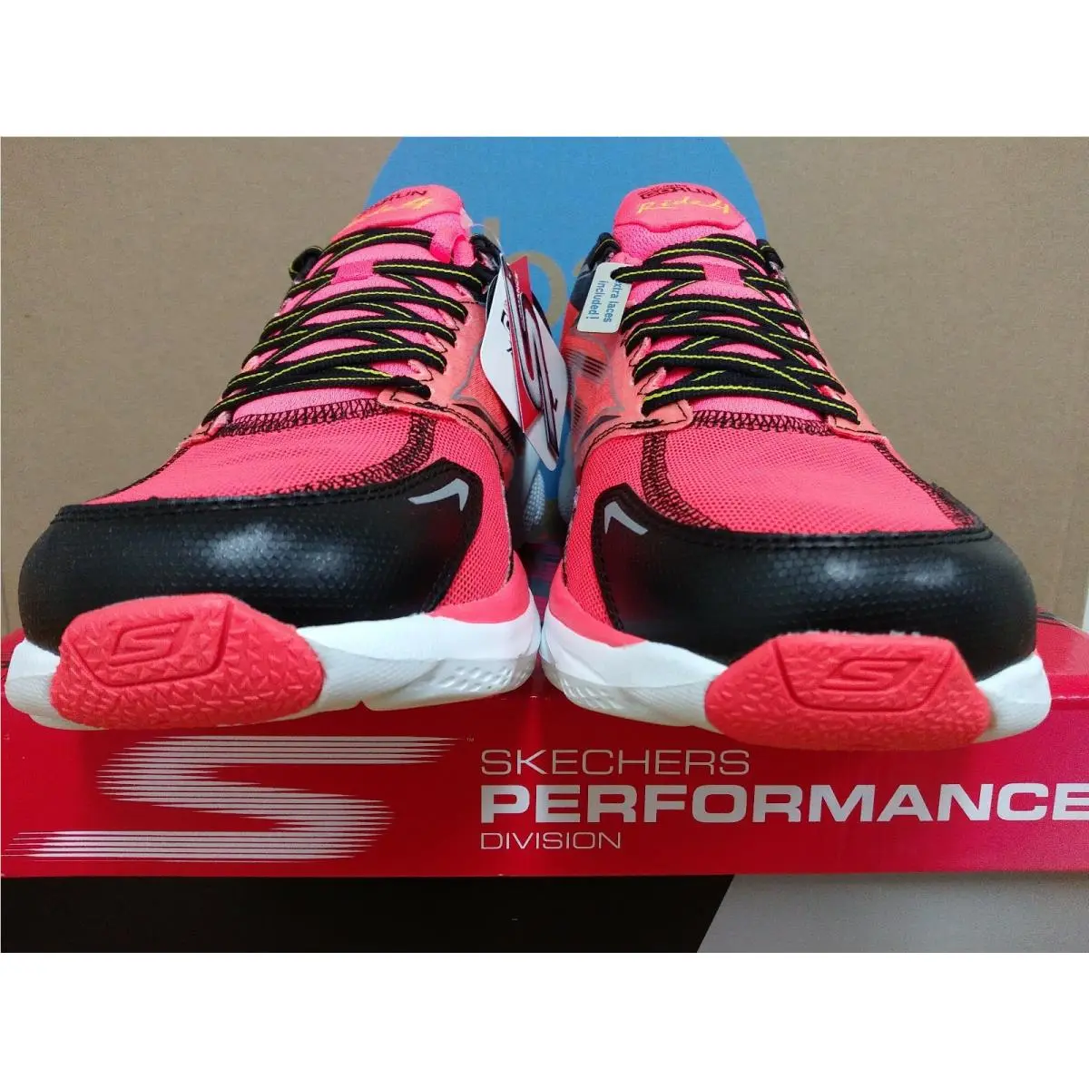 Skechers shoes - SKECHERS GO RUN RIDE 4 - 53998 ORBK - Orange Black 2