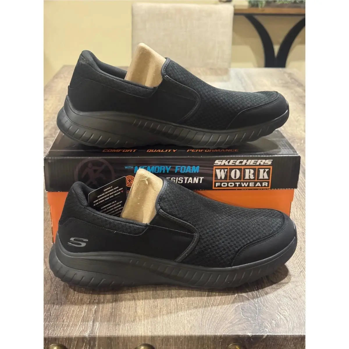Skechers shoes - Squad Chaos SR Urgran - Squad Chaos Urgran - Black 1
