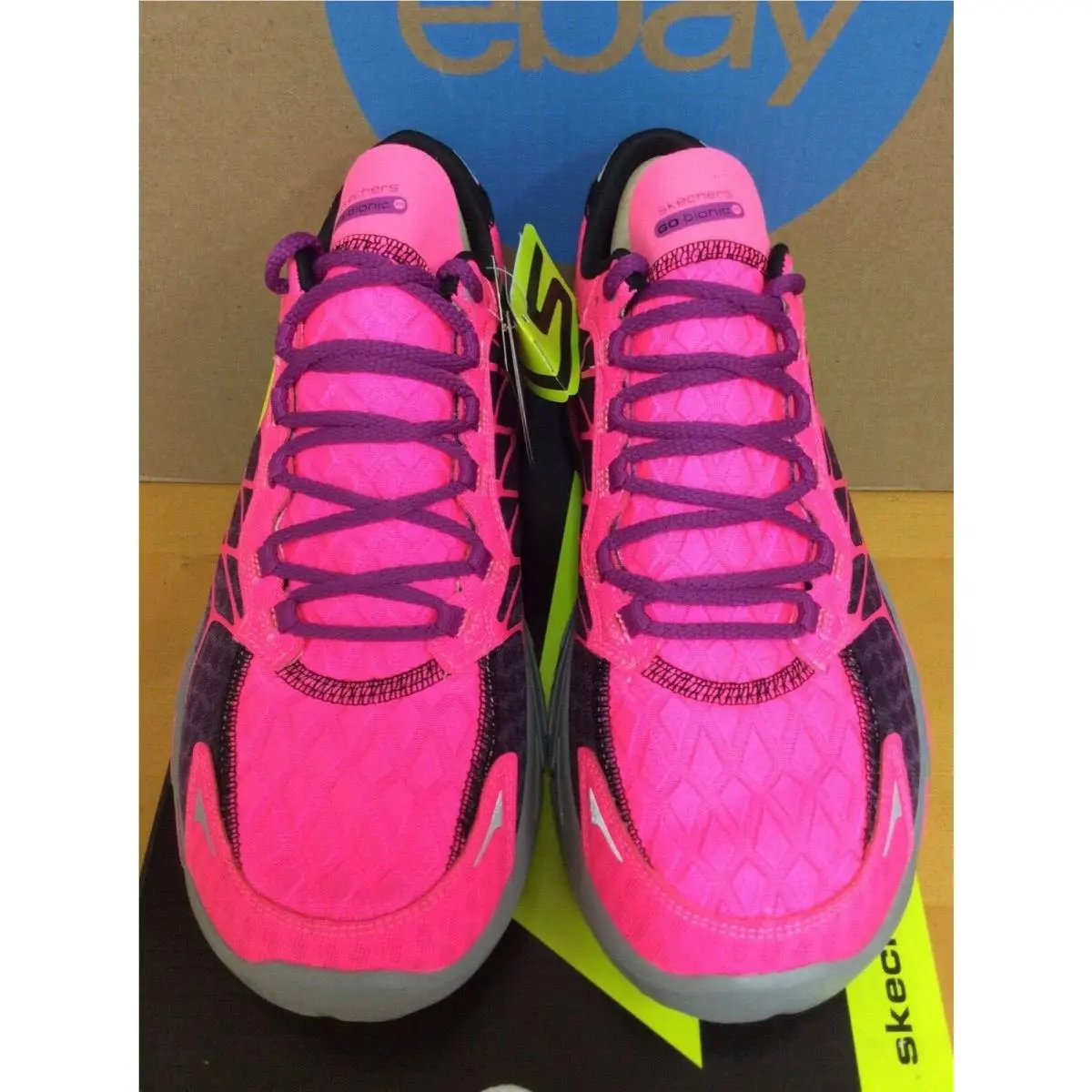 Skechers shoes - Go Bionic Trail - Bionic Trail - 13610 HPPR - Hot Pink Purple 3