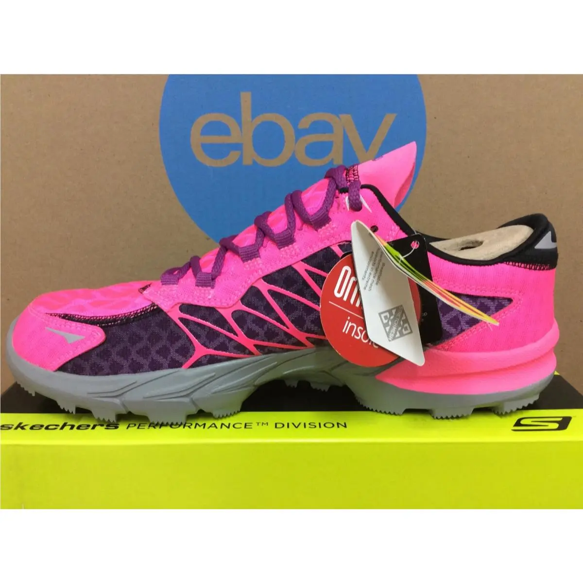 Skechers shoes - Go Bionic Trail - Bionic Trail - 13610 HPPR - Hot Pink Purple 6