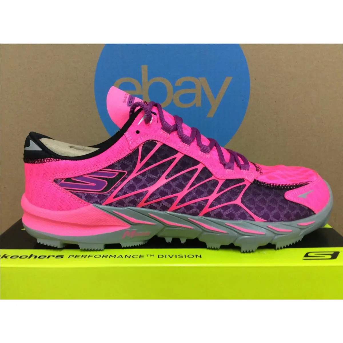 Skechers shoes - Go Bionic Trail - Bionic Trail - 13610 HPPR - Hot Pink Purple 7