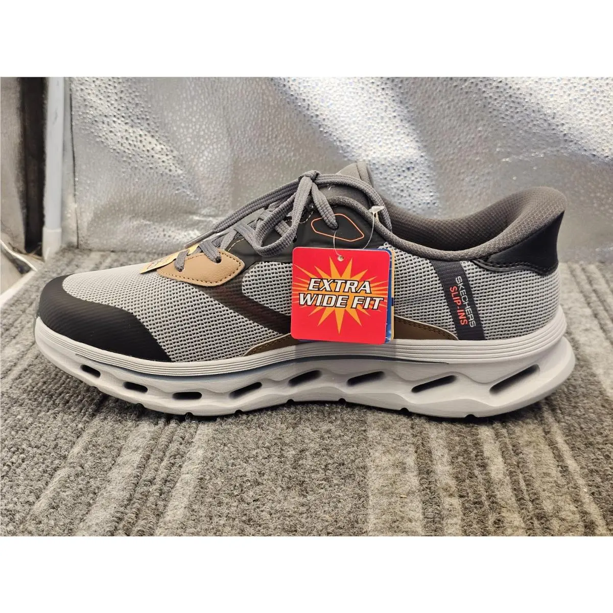 Skechers shoes - Slip-ins: GO WALK Glide-Step 2.0 - Zac - 216660WW - Gray (UPC: 197976389663) 6