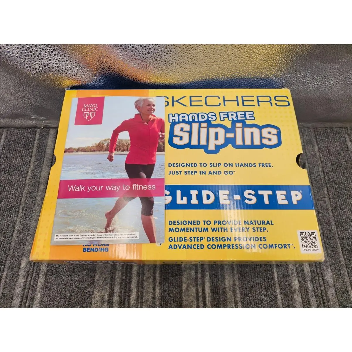 Skechers shoes - Slip-ins: GO WALK Glide-Step 2.0 - Zac - 216660WW - Gray (UPC: 197976389663) 1