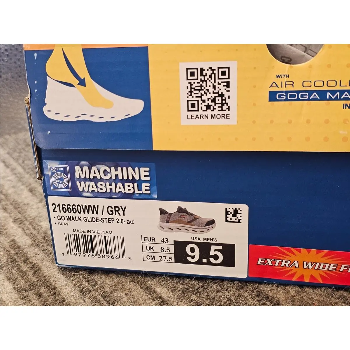 Skechers shoes - Slip-ins: GO WALK Glide-Step 2.0 - Zac - 216660WW - Gray (UPC: 197976389663) 2