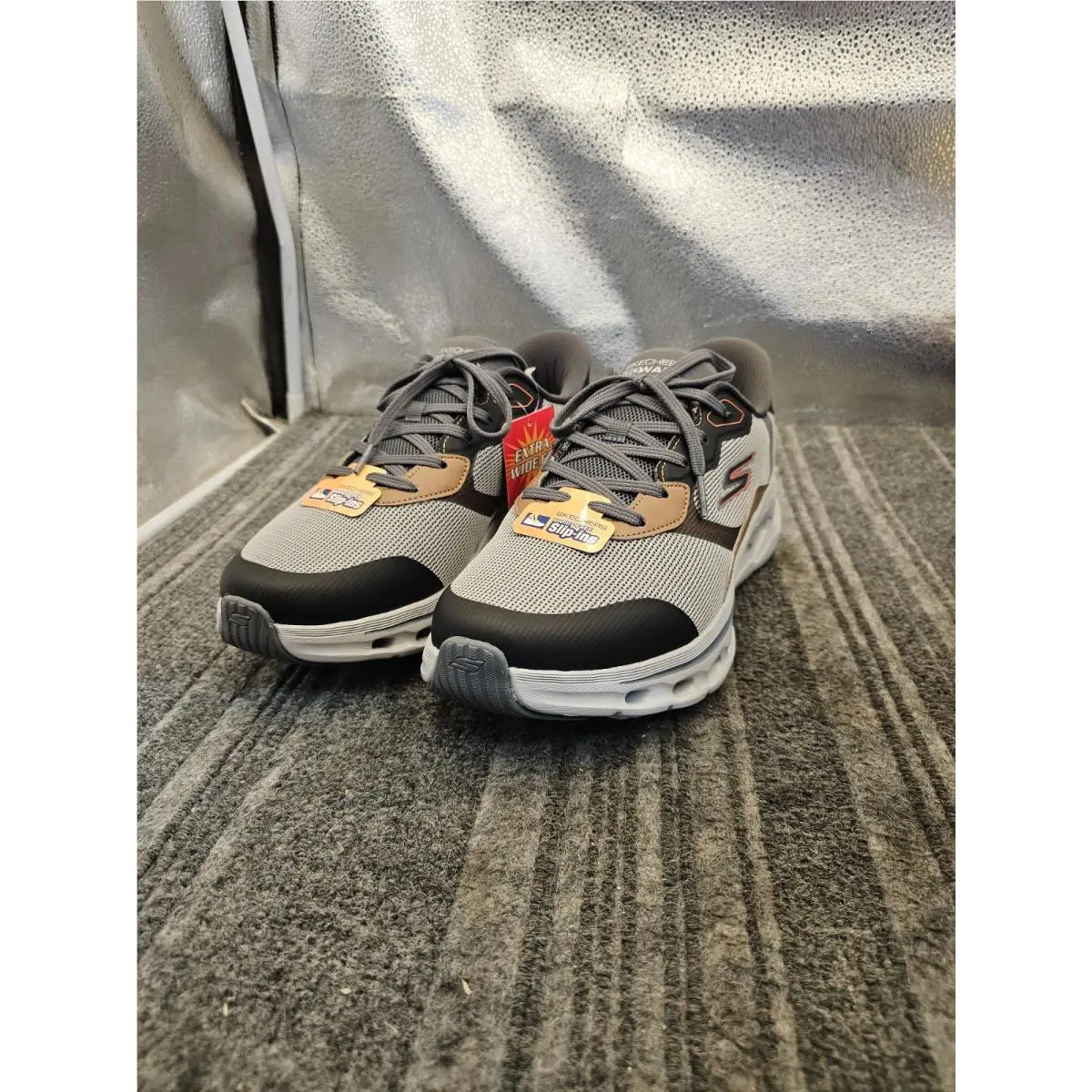 Skechers shoes - Slip-ins: GO WALK Glide-Step 2.0 - Zac - 216660WW - Gray (UPC: 197976389663) 3