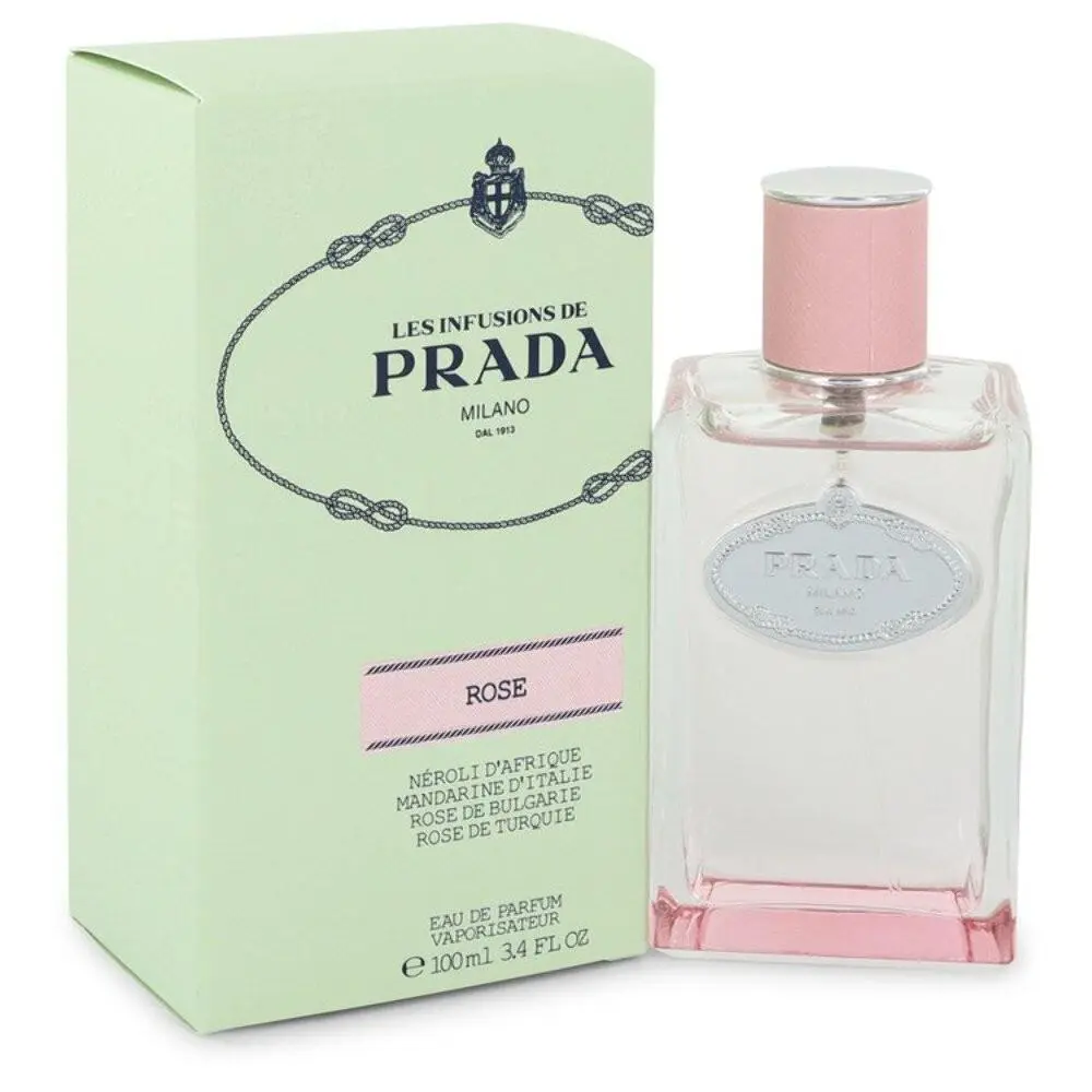 Prada Infusion De Rose by Prada Eau De Parfum Spray 3.4 oz For Women - Premium D