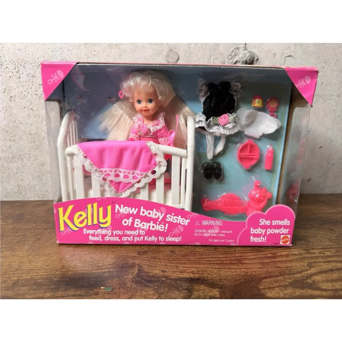 Barbie Kelly Baby Sister of Barbie Set 1994 Nrfb