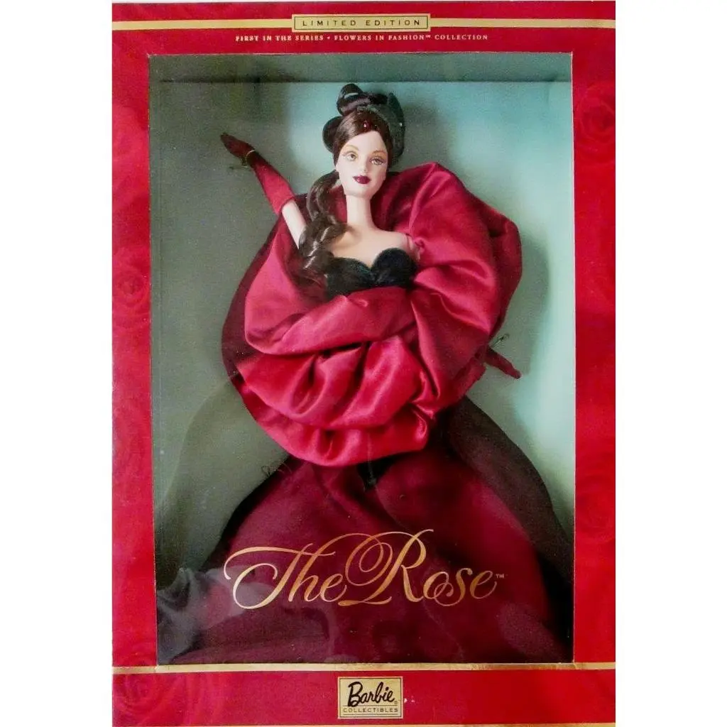 Barbie Flowers in Fashion Collection The Rose 2001 Doll