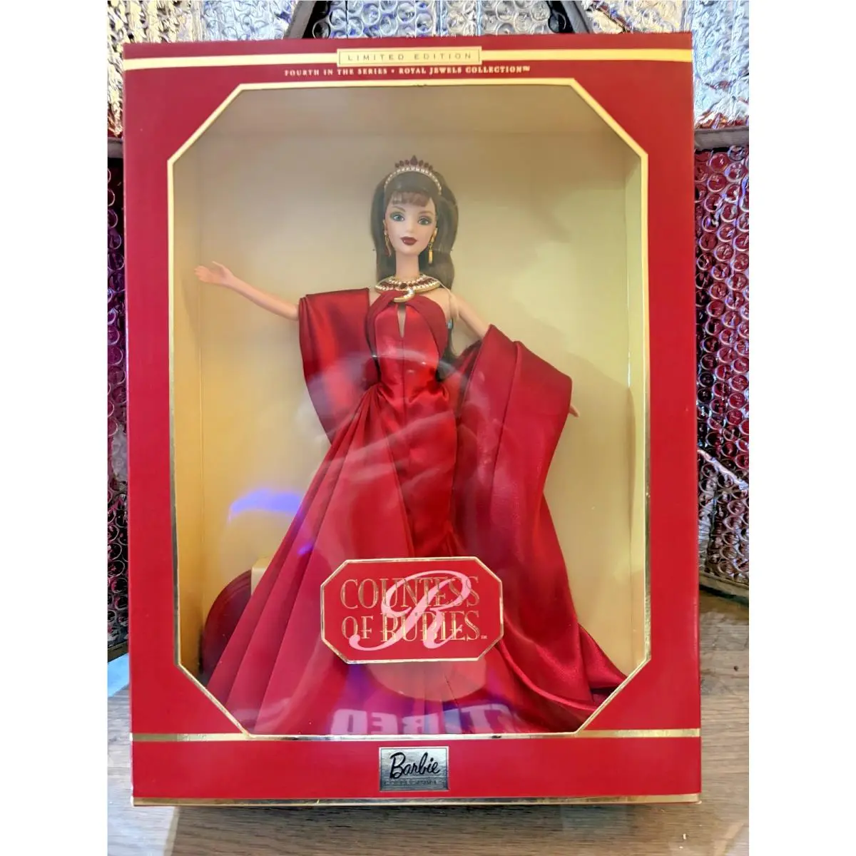 Countess OF Rubies Barbie Doll Nrfb Royal Jewels Collection Limited Edition
