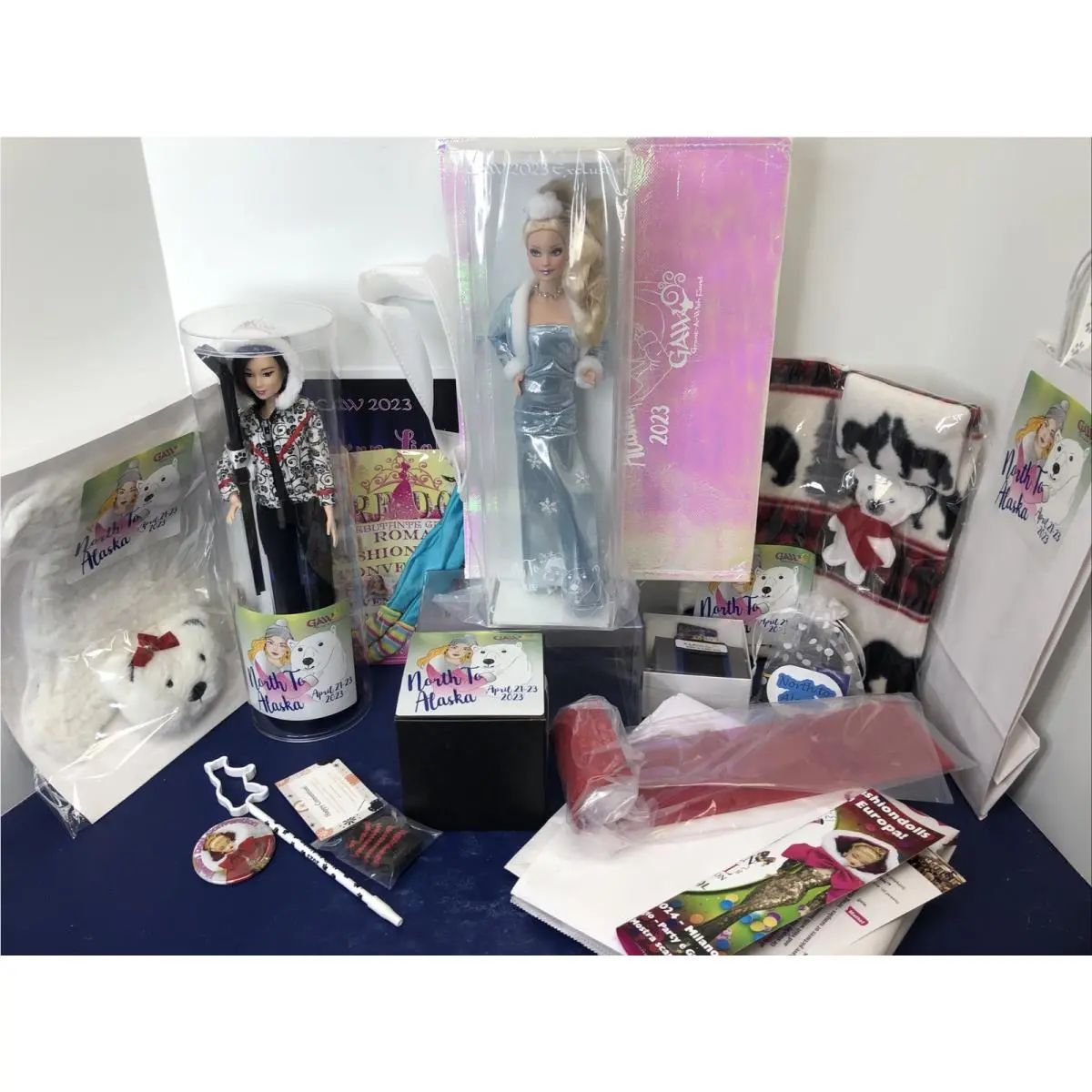 Gaw Grant A Wish 2023 North To Alaska Mattel Barbie Convention Comp Doll R
